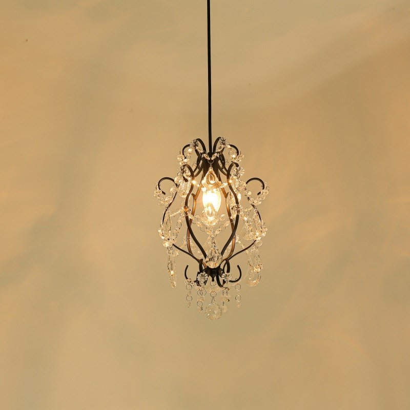 2025法式水晶过道吸顶灯玄关灯B床头小吊灯家用过道灯过道走廊灯