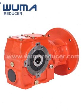 WS斜齿轮蜗轮蜗杆速机 齿轮速机橙色 量大质优