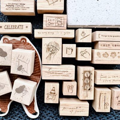 现货 马来西亚 SOM 合作款 celebrate 可庆祝的小事 合作木质印章