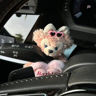 怀挡装饰汽车内饰品摆件车载转向灯雨刮器装饰公仔可爱雪莉玫玩偶