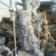 广州花岗岩大理石四大天王石雕 观音大型雕像寺院雕像 汉白玉雕像