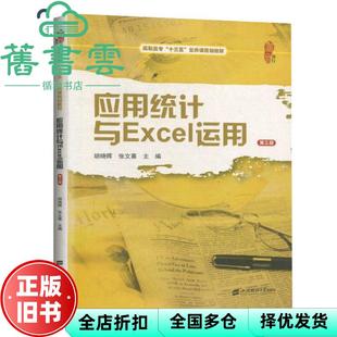 【正版旧书】应用统计与Excel运用 第三版第3版 胡晓晖 张文喜 上海财经大学出版社 9787564236274
