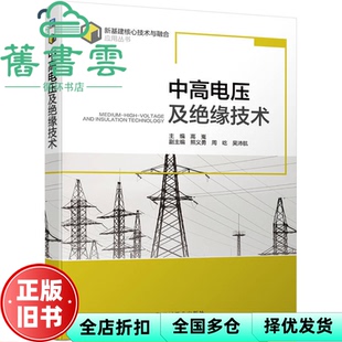 【正版旧书】中高电压及绝缘技术 高嵬熊义勇周屹吴沛航 机械工业出版社 9787111718291