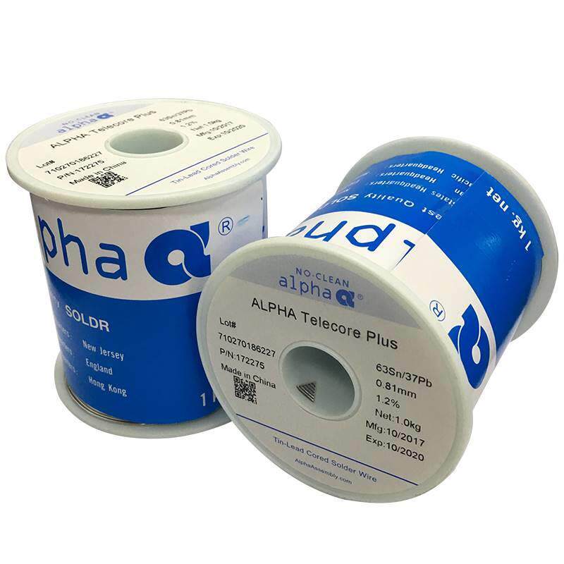 ALPHA阿尔法焊锡丝 爱法焊锡丝 63/37 0.51-0.64-0.81-1.02mm