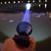 小太阳H169超亮白激光炮头戴式 头戴充电强光锂电头灯户外探洞矿灯