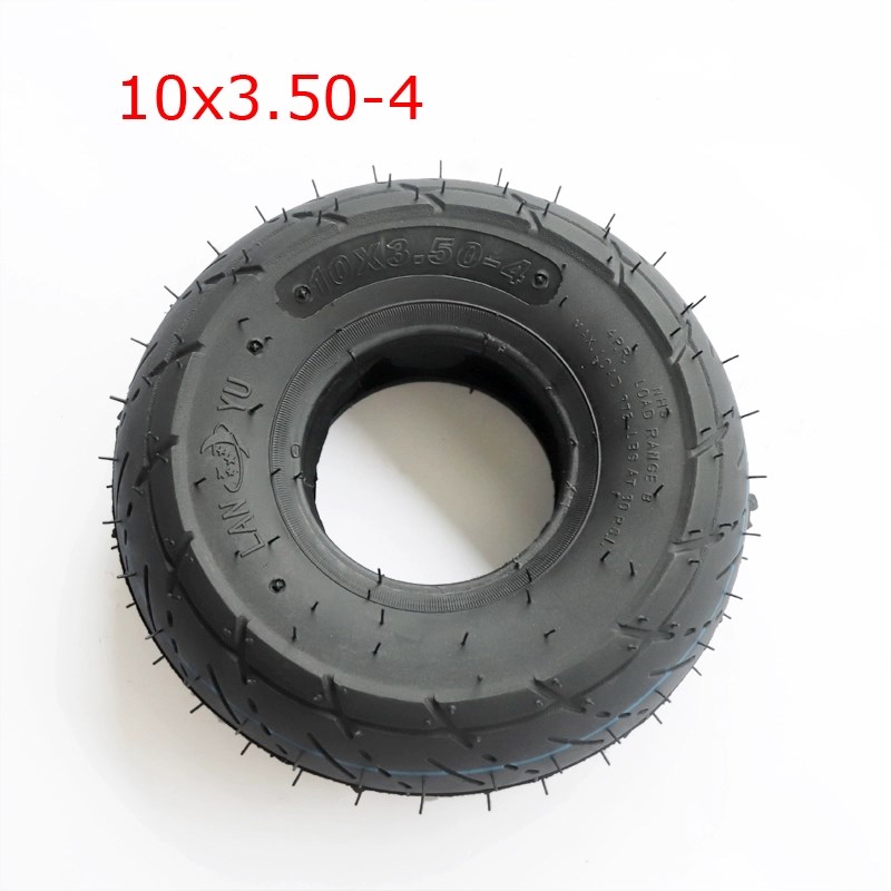 10寸滑板车迷你摩托车10x3.50-4轮胎手推车充气轮胎10*3.50-4寸