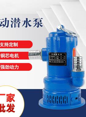 矿用气动潜水泵FQW气压高扬程污水泵QYW井下齿轮式气动风泵工厂店