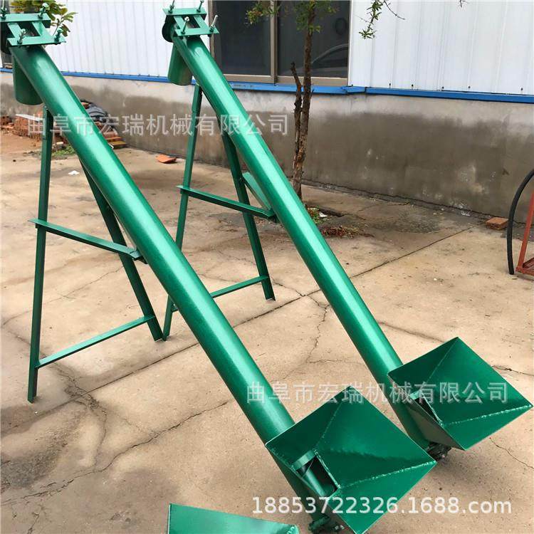 自动螺杆上料提升机 食品级螺旋上料机 不锈钢塑料颗粒上料机