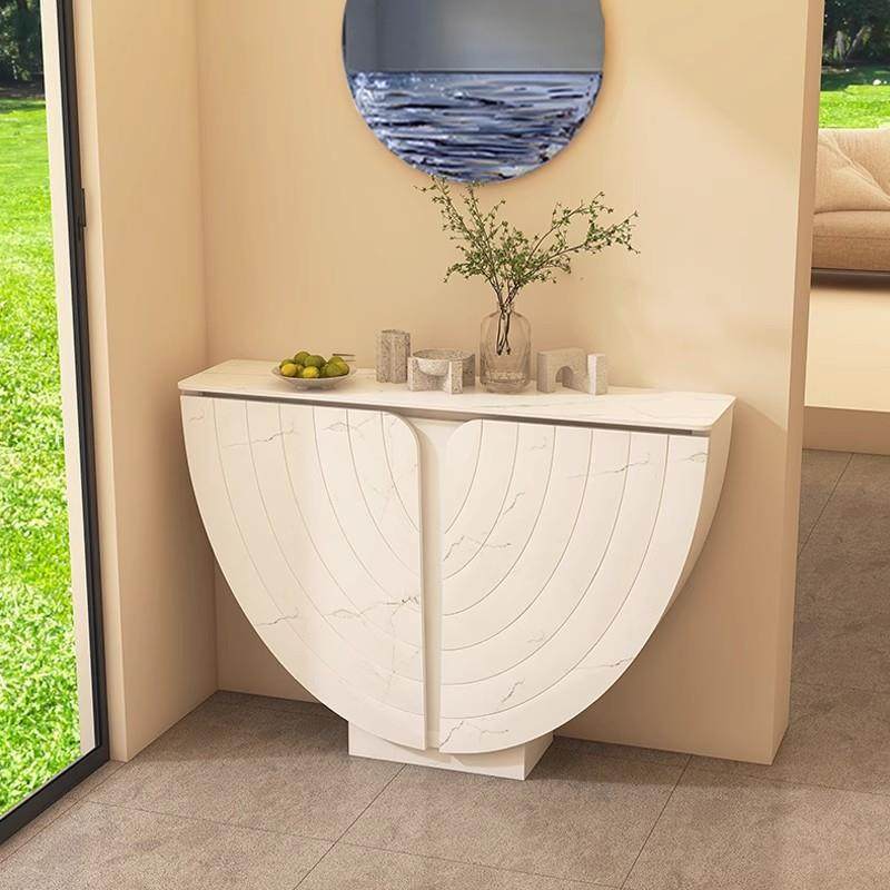 意式岩板玄关柜半圆实木轻奢风玄关桌客厅正对门口过道装饰端景台,模玩/动漫/周边/娃圈三坑/桌游,模型制作工具/辅料耗材,淘宝优惠券,粉丝福利购,淘宝优惠卷