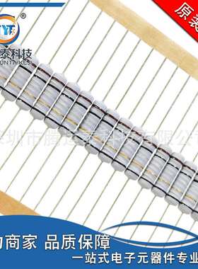 绕线电阻 KNP 2W 0.1R 0.1Ω 5% 编带 保险绕线电阻 色环电阻