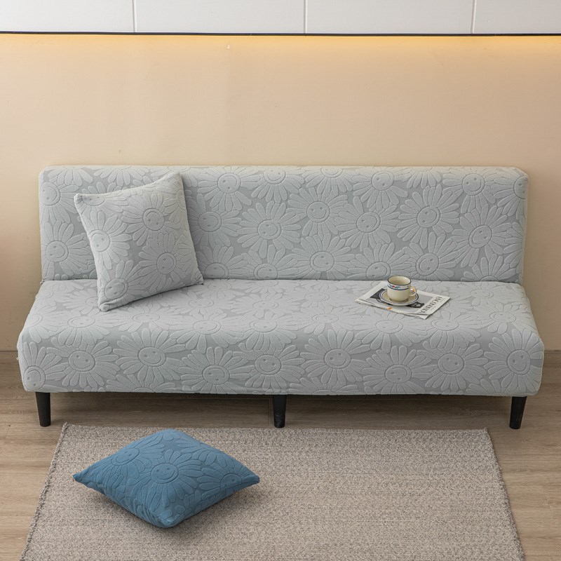 简约沙发床罩可折叠防滑加厚四季通E用简易小型单人三人两用沙发