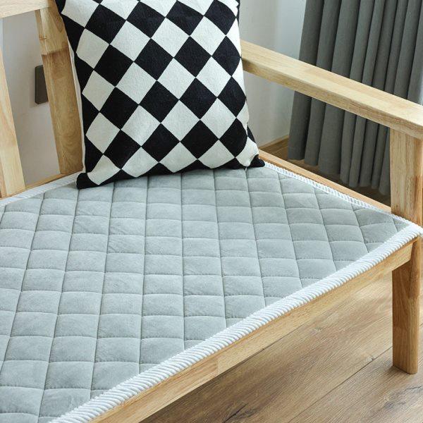 冬季水晶绒加厚沙发垫办公室简约现代纯色防滑座垫实木沙发坐,居家布艺,沙发垫,淘宝优惠券,粉丝福利购,淘宝优惠卷