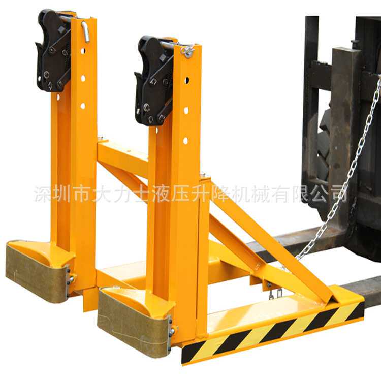 DG500C黑鹰嘴油桶夹带缓DG1000C2000C冲保护油桶夹具双桶夹抓桶器