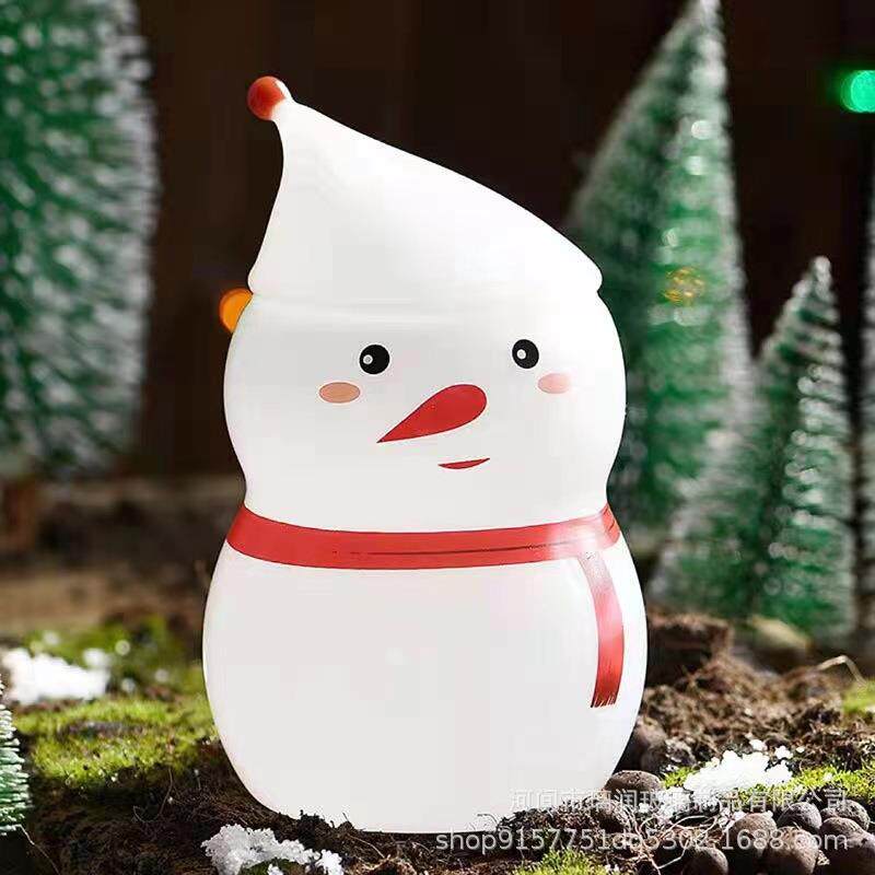 可爱立体雪人杯创意造型带盖子咖啡杯高硼硅玻璃家用单层杯冷饮杯