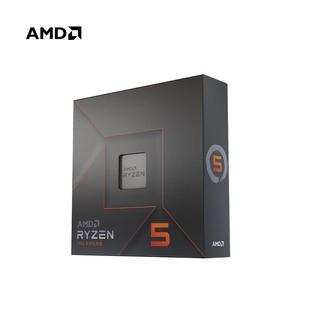 AMD锐龙5 7600X处理器5nm 6核12线程4.7GHz 105W AM5接口盒装CPU