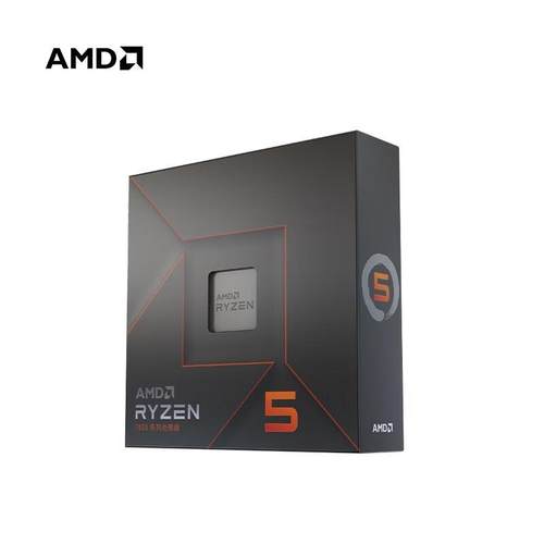 AMD锐龙5 7600X处理器5nm 6核12线程4.7GHz 105W AM5接口盒装CPU
