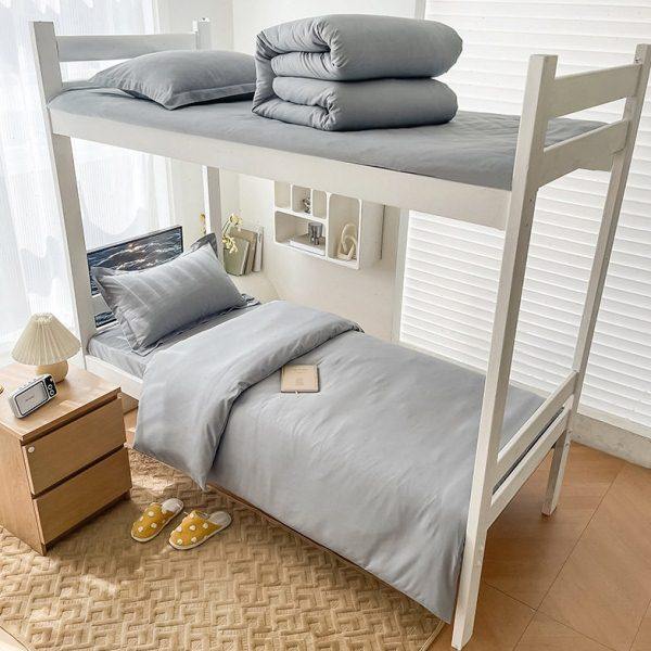 水洗棉床上三件套学生宿舍上下铺被套床单被罩单人床上用品3件套,床上用品,套件定制,淘宝优惠券,粉丝福利购,淘宝优惠卷