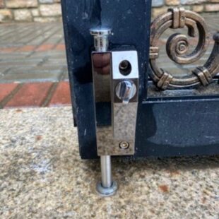 地插锁地弹簧落地锁地锁带旋钮有框门弹簧插销锁有宽门锁自动门锁