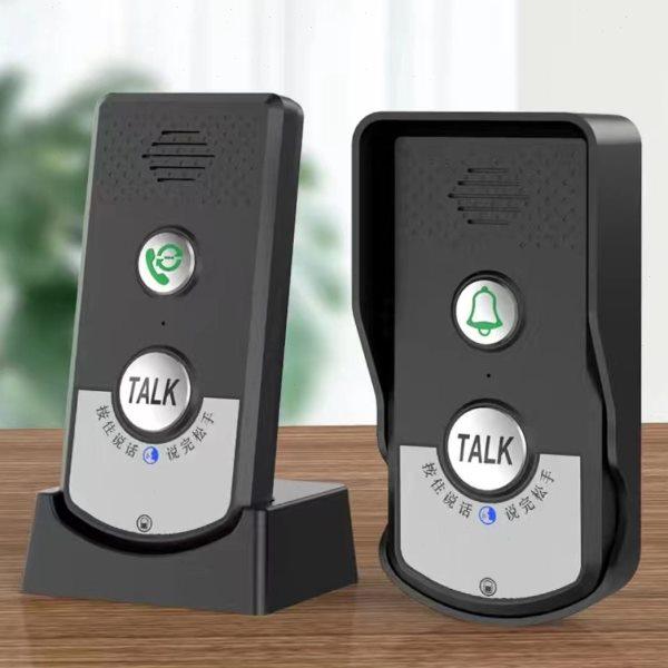 H8V1新款一托一远距离无线对讲门铃 语音通话 140*90*68mm,310g,电子/电工,楼宇对讲设备,淘宝优惠券,粉丝福利购,淘宝优惠卷