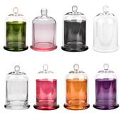 观容器夏玻璃杯罩瓶无火香薰蜡烛杯DIV空杯子扩香石卧室家用摆件