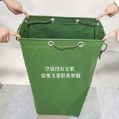 帆豆加厚帆布方底棉被搬家袋立方体大容量快递分拣袋文件保密袋