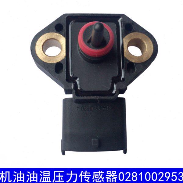 0281002953潍柴机油油温压力传感器机油温度油位感应器 非原装