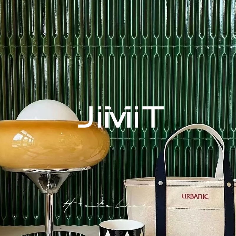 网红墨绿色凹凸面立体长条手工砖马赛克酒店N吧台卫生间背景墙瓷