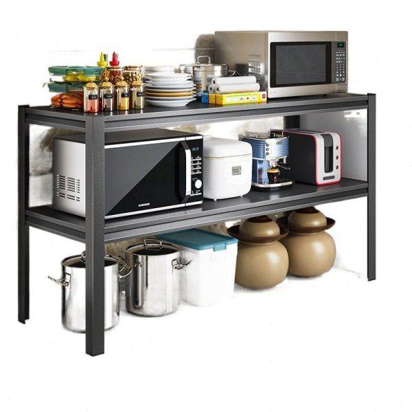 厨房置物架落地式多层微波炉架靠墙窄收纳架子台面碗盘烤箱储物架,厨房/烹饪用具,微波炉置物架,淘宝优惠券,粉丝福利购,淘宝优惠卷