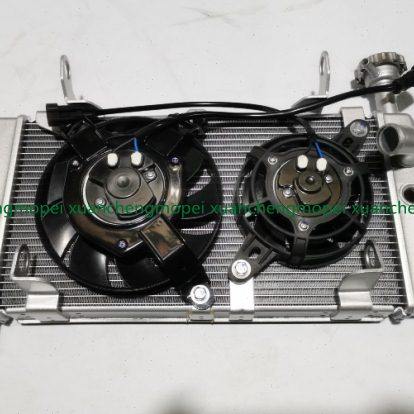 赛QJ600GS-3B/追QJ600GS-3A水箱组件 散热器冷却器冷却箱风扇组件