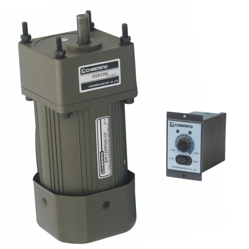 120W微型齿轮箱减k速电机220V单相380V三相5GN20K调速马达5IK120G