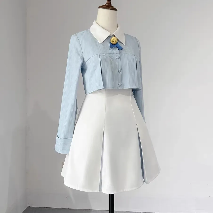 魔卡少女百变小樱cos服约会校服