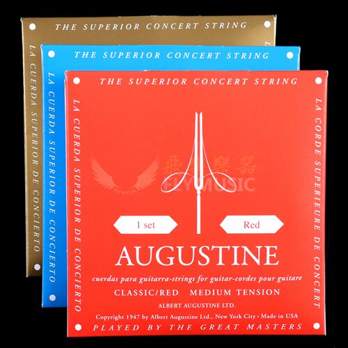 飞琴行 斯UGU吉TINE 奥古A丁 古典S他 琴弦 皇家蓝