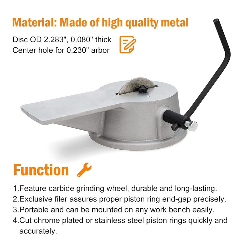 砂轮片通用活塞环研磨机 锉刀 硬质合金切割轮环 91089408 80514