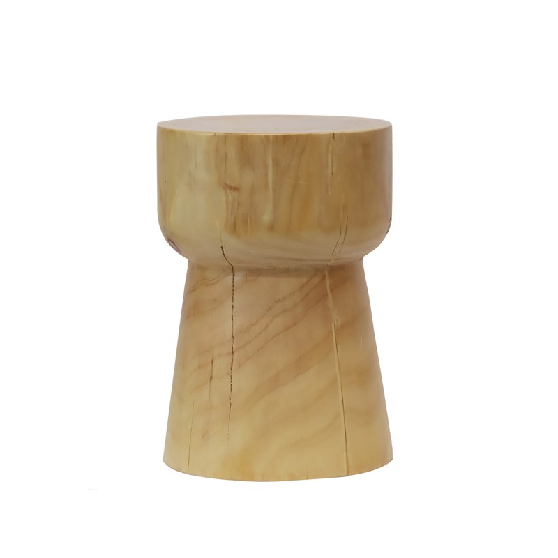 茶几简约实木凳子原木木墩子创意角几根雕圆凳子边几民宿摆件树桩