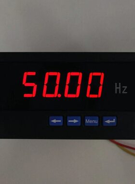 SX48 50HZ/DC10V 60HZ100HZ 4-20mA变频器用数显频率表SX48-F220V