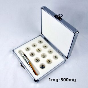 E2级0.1mg5mg10mg1mg-500mg砝码供应 316L无磁不锈钢天平校准砝码