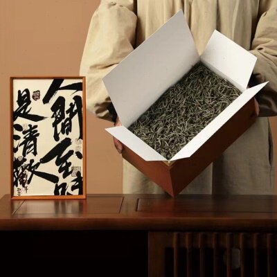 新款竹制礼盒散茶叶礼盒福鼎白茶半斤古树茶储存密封一斤空礼盒