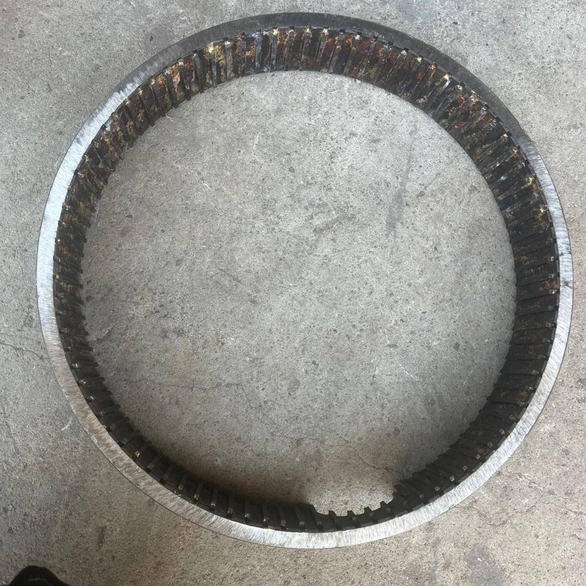 粉碎机齿圈齿刀配件超细刀片小型合金刀直径700mm厚度50mm1500转图片