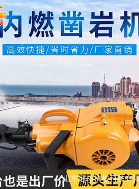 内燃凿岩机YN27C型汽油钻手持式汽油镐水泥岩石钻孔打眼破碎机