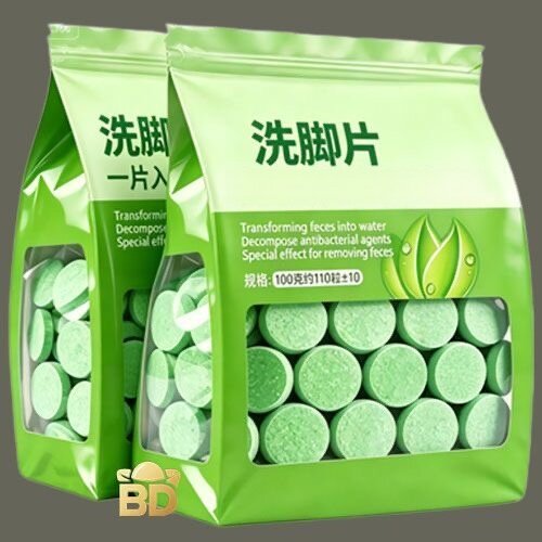 洗脚除臭家用泡脚专用深层除味温和护足长效清新易溶解护理片