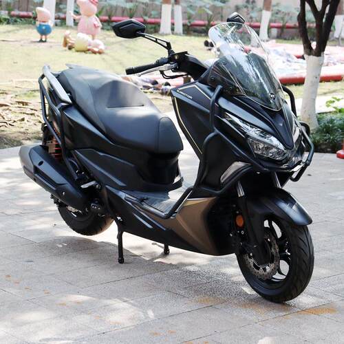 适0于钱江摩25用鸿托车QJ250T-9保险杠防摔护杠护杠尾架改装配件