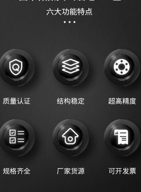 精密四轴圆盘尾座170/210/255气刹油刹数控CNC加工中心4轴转台盘