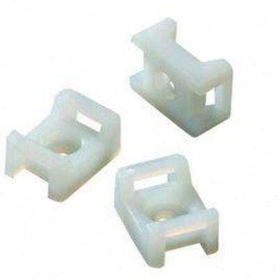 十三年老店扎带固定座HC-1HC-2HC-2SHC-1SHC-4塑料线卡黑色白色