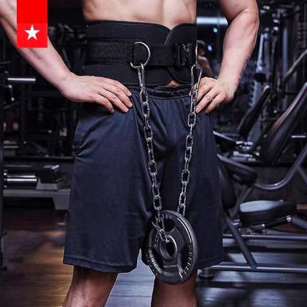 劳拉之星引体向上负重腰带双杠健身护腰带专业训练装备男女