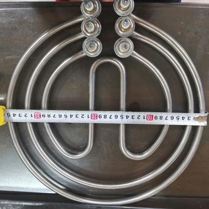 正腾九鼎王煮面炉桶火锅汤面锅发热管配件加热管圆形加热220v380V