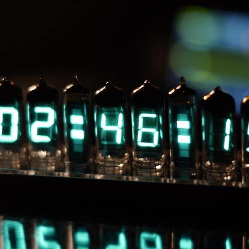 静态显示六管IV11 VFD  复古荧光管时钟 辉光管 胆机时钟