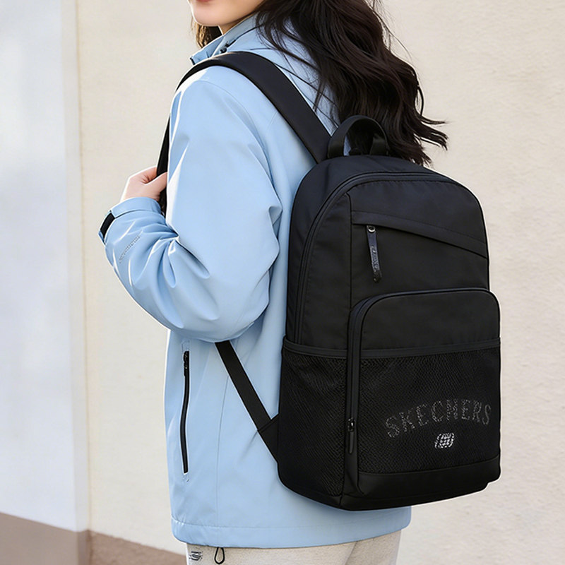 斯凯奇2026新品运动户外双肩背包大容量休闲时尚包休闲通勤,运动包/户外包/配件,双肩背包,淘宝优惠券,粉丝福利购,淘宝优惠卷