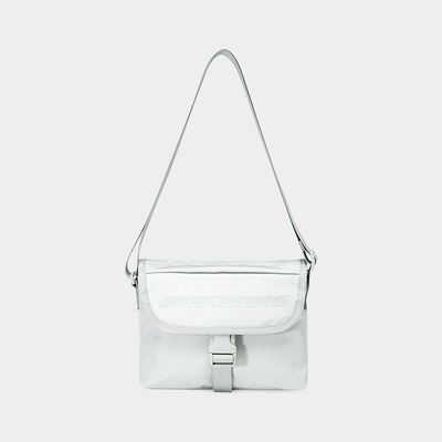 斯凯奇小型邮差包新款单肩包斜挎包休闲防泼水通勤百搭时尚舒适