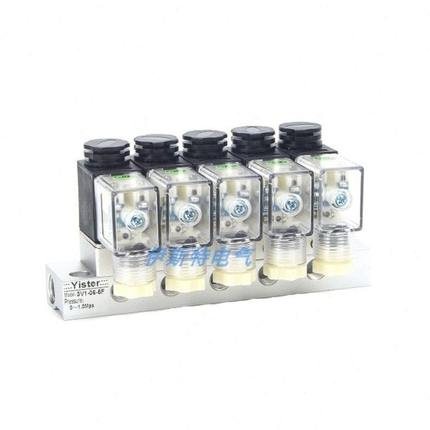 3V1-06-2F/3F/4F/5F/6F/7F/8F/9F/10F多联电磁连排阀二位三通岛阀