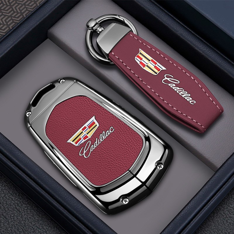 2025款凯d迪拉克xt4钥匙套24款ct5汽车xt5xts高级感ct6壳xt6扣ATS